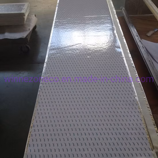 Panel aislado del panel del aislamiento del vacío de la base de la fibra de vidrio