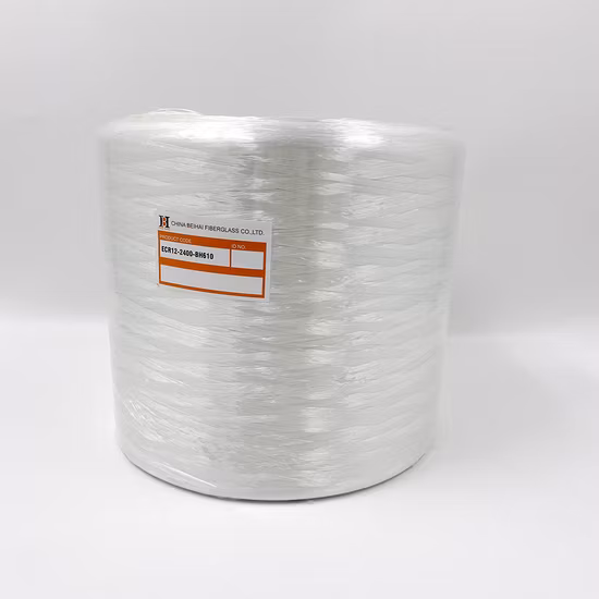 Roving de fibra de vidrio 2400tex para panel FRP