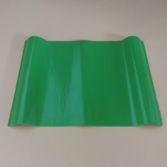 El panel plástico FRP de la hoja colorida acanalada de la techumbre de la fibra de vidrio