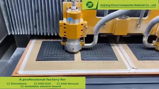 Paleta de soldadura por ola de laminados epoxi, láminas de piedra sintética de fibra de vidrio ESD para plantillas de fijación SMT en paletas de Color negro y gris, PCB
